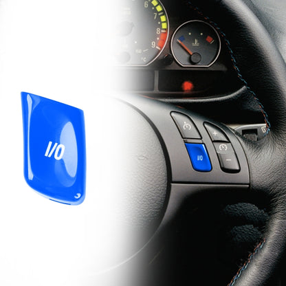 Car Audio Voice Button for BMW M3 E46 1998-2004,Left and Right Drive(Blue) - Car Interior Mouldings by buy2fix | Online Shopping UK | buy2fix
