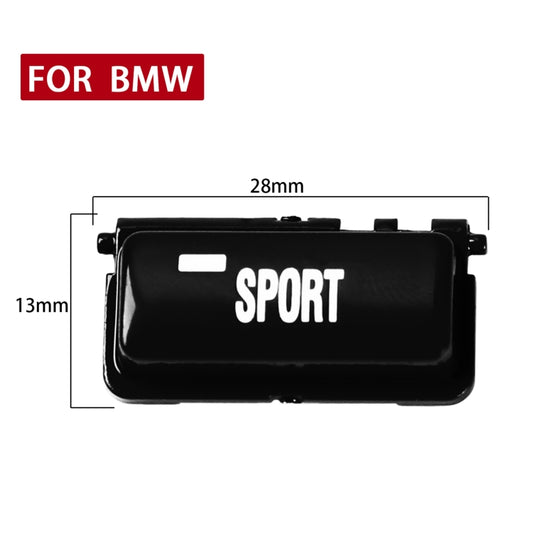 Car Sport Mode Sport Button for BMW M3 1998-2004 E46,Left and Right Drive(Black) - Car Interior Mouldings by buy2fix | Online Shopping UK | buy2fix