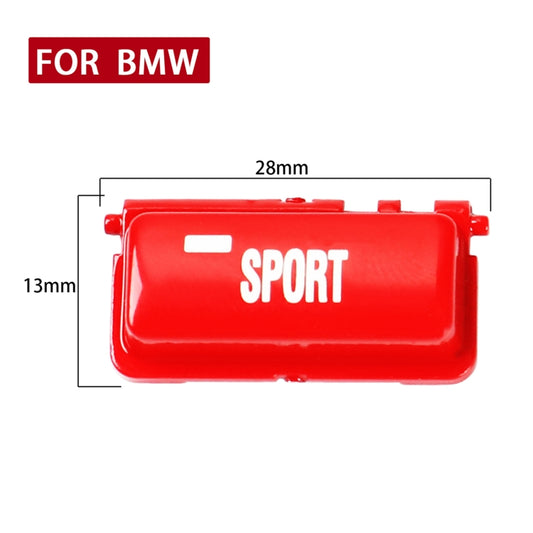 Car Sport Mode Sport Button for BMW M3 1998-2004 E46,Left and Right Drive(Red) - Car Interior Mouldings by buy2fix | Online Shopping UK | buy2fix