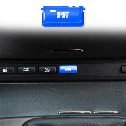 Car Sport Mode Sport Button for BMW M3 1998-2004 E46,Left and Right Drive(Blue) - Car Interior Mouldings by buy2fix | Online Shopping UK | buy2fix
