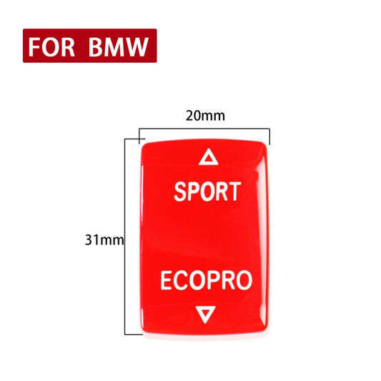 Car Gear Mode Switch Button for BMW 1-Series F20 2012-2018,Left and Right Drive(Red) - Car Interior Mouldings by buy2fix | Online Shopping UK | buy2fix