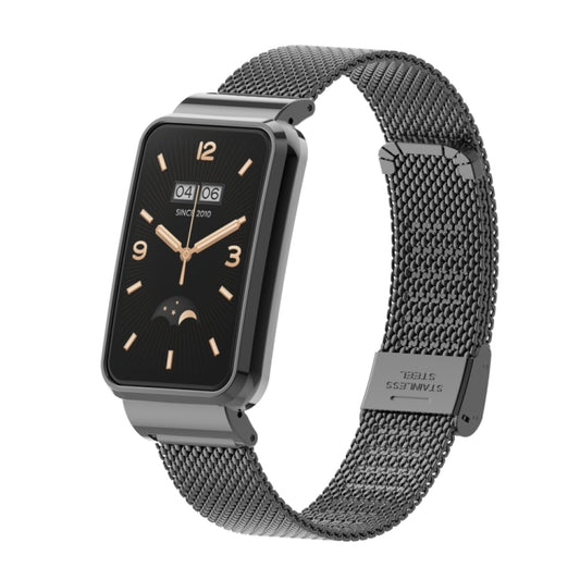 For Xiaomi Mi Band 7 Pro Milan Buckle Steel Metal Watch Band(Black) - Watch Bands by buy2fix | Online Shopping UK | buy2fix