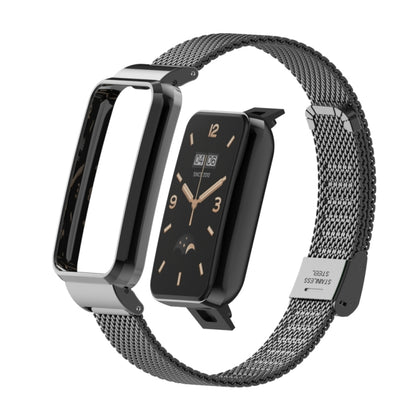 For Xiaomi Mi Band 7 Pro Milan Buckle Steel Metal Watch Band(Black) - Watch Bands by buy2fix | Online Shopping UK | buy2fix