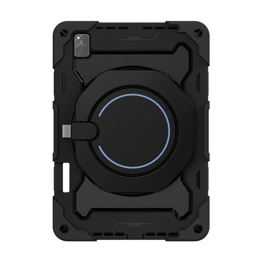 For Huawei MatePad Pro 12.6 2021 Armor Contrast Color Silicone + PC Tablet Case(Black) - Huawei by buy2fix | Online Shopping UK | buy2fix