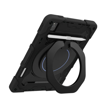 For Huawei MatePad Pro 12.6 2021 Armor Contrast Color Silicone + PC Tablet Case(Black) - Huawei by buy2fix | Online Shopping UK | buy2fix