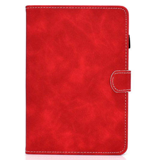 For Amazon Kindle Fire 7 2022 Cowhide Texture Smart Leather Tablet Case(Red) - Amazon by buy2fix | Online Shopping UK | buy2fix