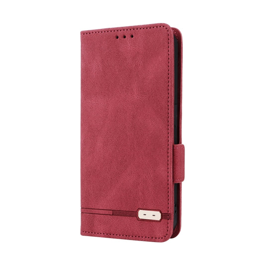 For Nothing Phone 1 Magnetic Clasp Flip Leather Phone Case(Red) - Nothing Cases by buy2fix | Online Shopping UK | buy2fix