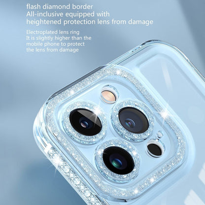 For iPhone 13 Pro Max Shinning Diamond Space Shockproof Phone Case (Black) - iPhone 13 Pro Max Cases by buy2fix | Online Shopping UK | buy2fix