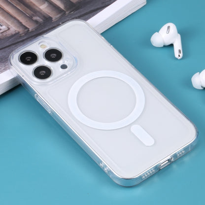 For iPhone 14 Pro Max MagSafe Electroplating TPU Phone Case (Transparent) - iPhone 14 Pro Max Cases by buy2fix | Online Shopping UK | buy2fix
