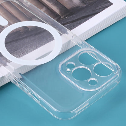 For iPhone 14 Pro Max MagSafe Electroplating TPU Phone Case (Transparent) - iPhone 14 Pro Max Cases by buy2fix | Online Shopping UK | buy2fix