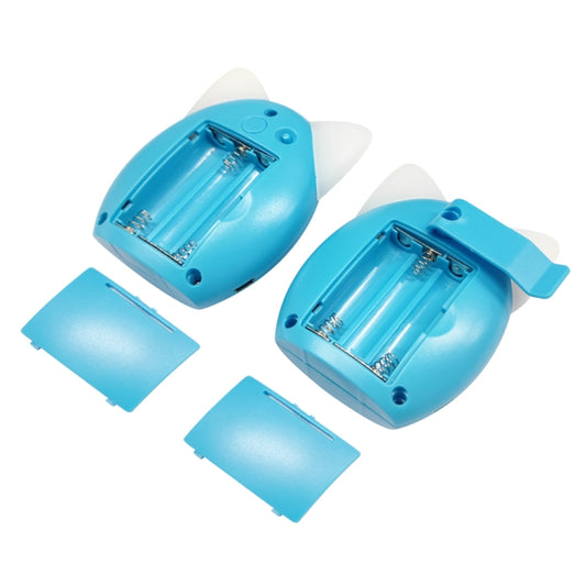 V30 Wireless Audio Baby Monitor Support Voice Monitoring + Intercom + Night Light without Battery, Plug Type:AU Plug(Blue) - Baby Monitor by buy2fix | Online Shopping UK | buy2fix