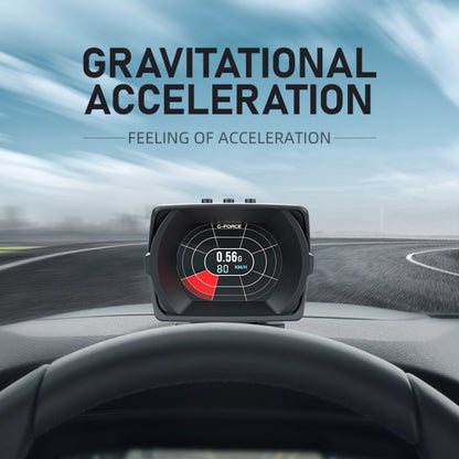 A450 O Car 2.8 inch OBDII Head-Up Display System - Head Up Display System by buy2fix | Online Shopping UK | buy2fix