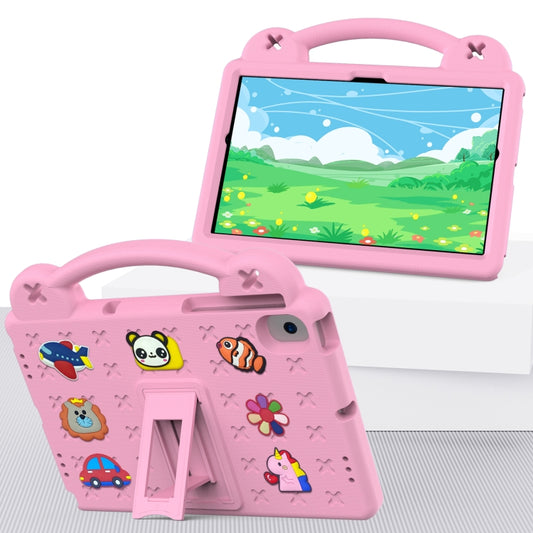 Handle Kickstand Children EVA Shockproof Tablet Case For Samsung Galaxy Tab A8 10.5 2022/2021 / Lenovo Tab M10 Plus 3rd Gen TB125FU 2022 10.6 inch / Huawei MatePad Pro 2021/2019 / Nokia T20 10.36 2021(Pink) - Other Galaxy Tab PC by buy2fix | Online Shopping UK | buy2fix