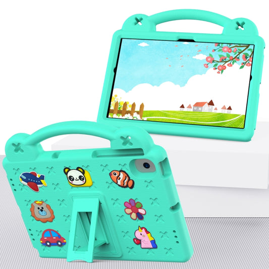 Handle Kickstand Children EVA Shockproof Tablet Case For Samsung Galaxy Tab A8 10.5 2022/2021 / Lenovo Tab M10 Plus 3rd Gen TB125FU 2022 10.6 inch / Huawei MatePad Pro 2021/2019 / Nokia T20 10.36 2021(Mint Green) - Other Galaxy Tab PC by buy2fix | Online Shopping UK | buy2fix