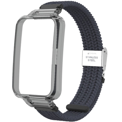 For Xiaomi Mi Band 7 Pro Braided Nylon Buckle Watch Band(Charcoal) - Watch Bands by buy2fix | Online Shopping UK | buy2fix