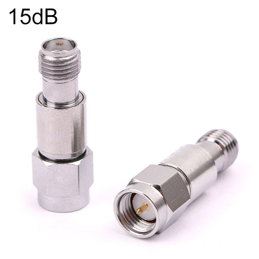 15dBi SMA Attenuator DC-6GHz SMA Coaxial Fixed Connectors by buy2fix