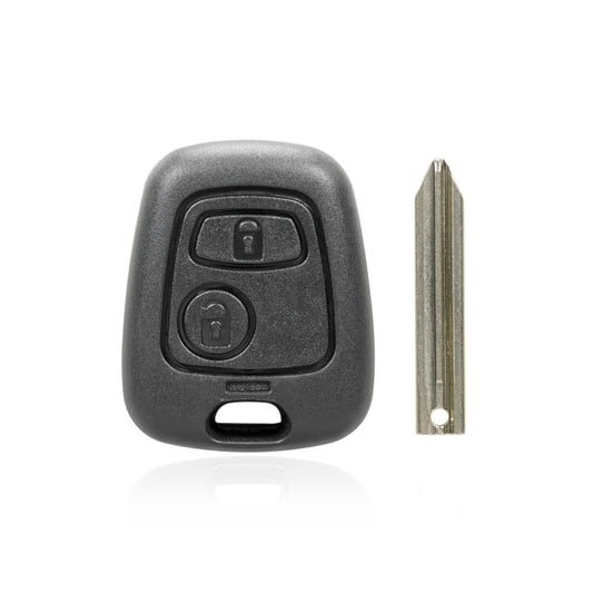 For Peugeot 206 433MHz 2 Buttons Intelligent Remote Control Car Key, Key Blank:SX9 - Remote Car Key by buy2fix | Online Shopping UK | buy2fix