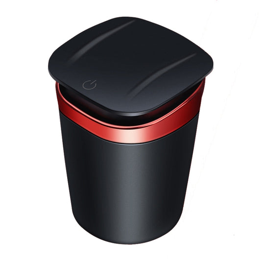 Car Portable Metal Ashtray Built-in LED(Red) - Ashtrays by buy2fix | Online Shopping UK | buy2fix