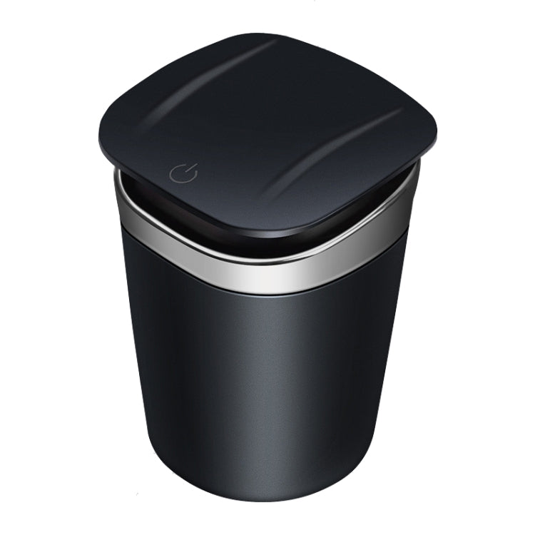 Car Portable Metal Ashtray Built-in LED(Silver) - Ashtrays by buy2fix | Online Shopping UK | buy2fix