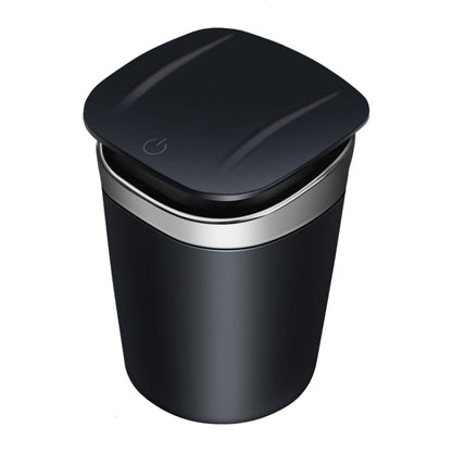 Car Portable Metal Ashtray Built-in LED(Silver) - Ashtrays by buy2fix | Online Shopping UK | buy2fix