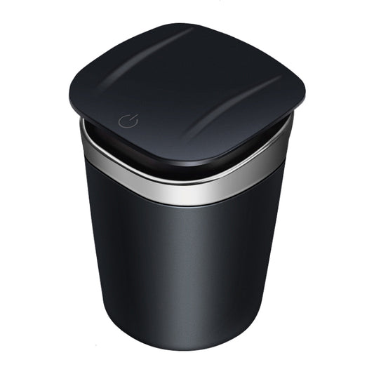 Car Portable Metal Ashtray Built-in LED(Silver) - Ashtrays by buy2fix | Online Shopping UK | buy2fix