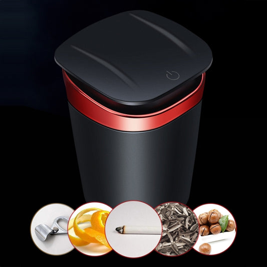 Car Portable Metal Ashtray Built-in LED(Red) - Ashtrays by buy2fix | Online Shopping UK | buy2fix