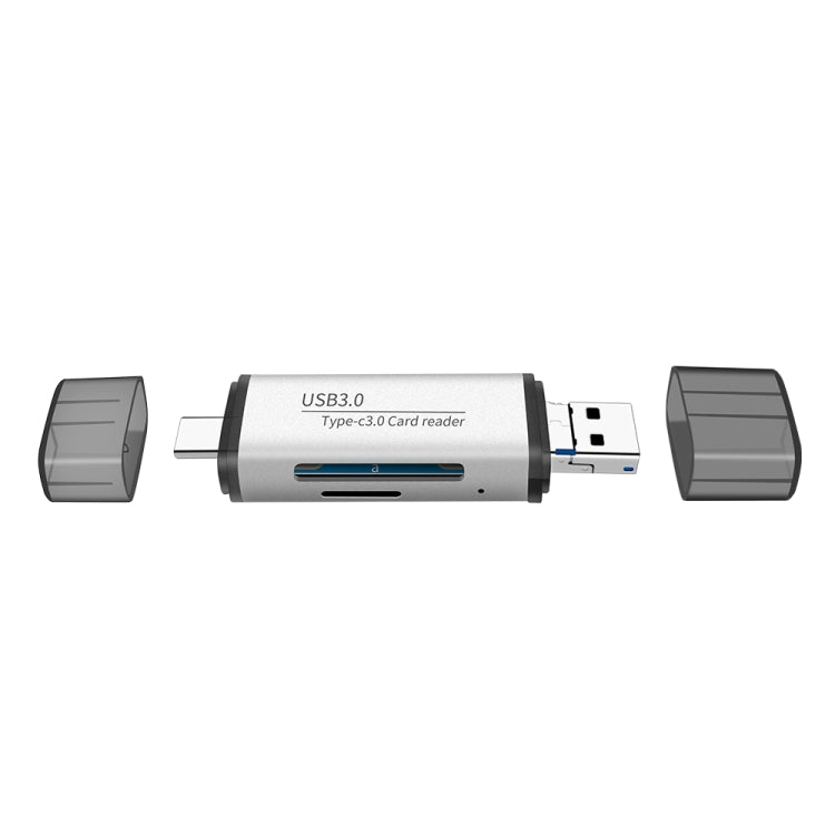 ADS-101 USB 3.0 Multi-function Card Reader(Silver) by buy2fix