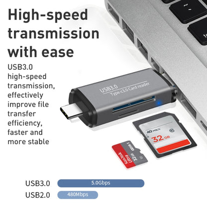 ADS-101 USB 3.0 Multi-function Card Reader(Silver) by buy2fix