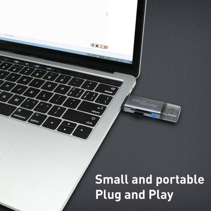 ADS-101 USB 3.0 Multi-function Card Reader(Silver) by buy2fix