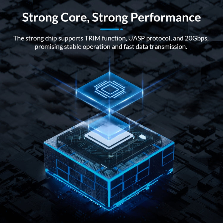 ORICO FV25C3-G2-SV 10Gbps USB3.2 Gen2 Type-C M.2 NVMe/NGFF(SATA) Dual Protocol SSD Enclosure(Silver) by ORICO