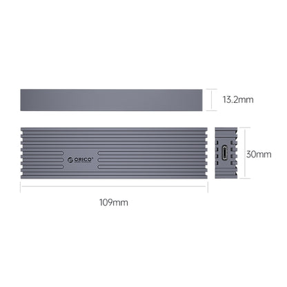 ORICO M232C3-G2-GY 10Gbps M.2 NVMe SSD Enclosure(Grey) by ORICO