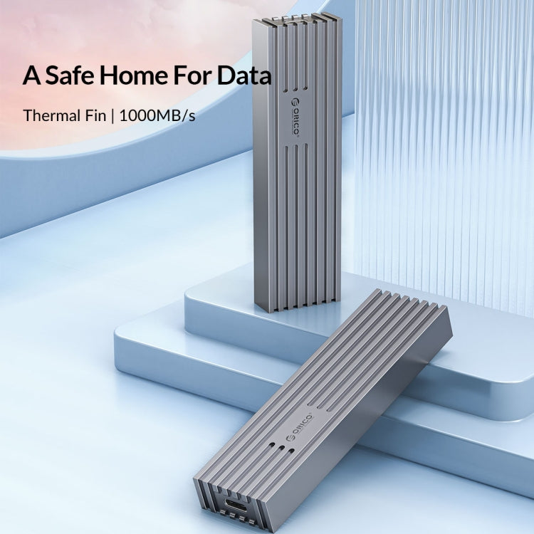 ORICO M232C3-G2-GY 10Gbps M.2 NVMe SSD Enclosure(Grey) by ORICO