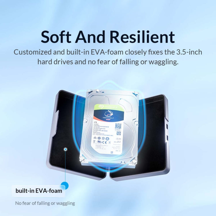 ORICO PHA35 3.5 inch Hard Drive Protection Case(Grey) by ORICO