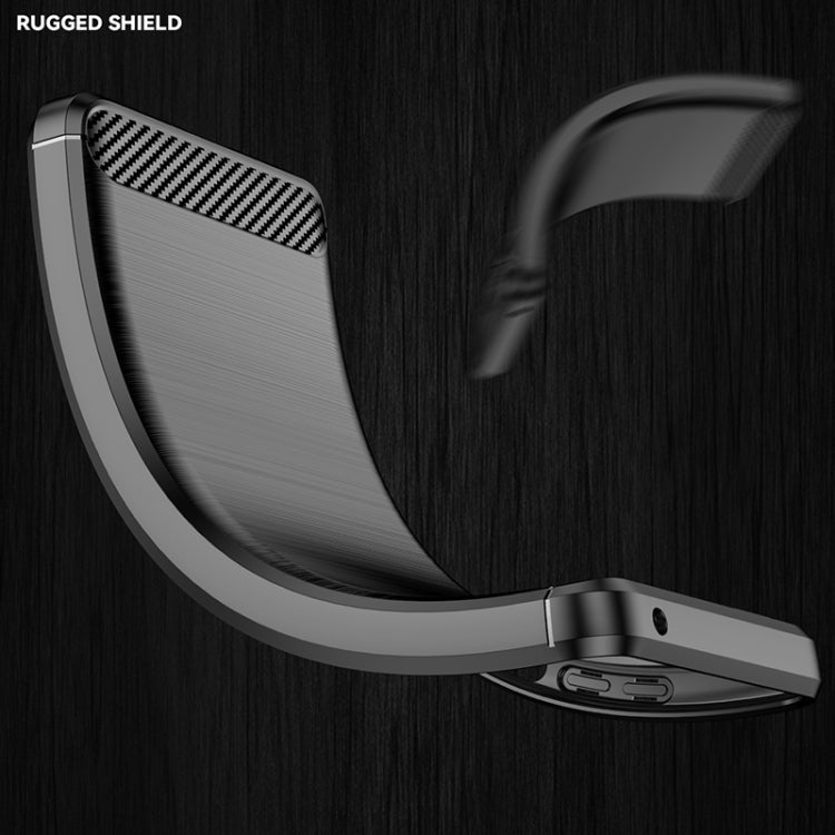 For Xiaomi Redmi Note 11 Pro / Note 11 Pro+ Brushed Texture Carbon Fiber TPU Case(Black) by buy2fix