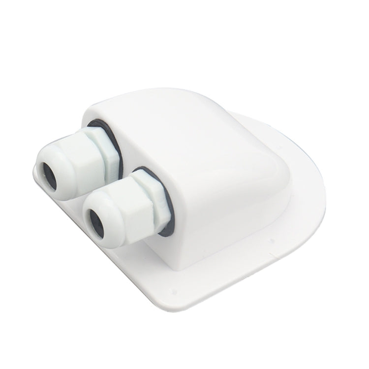 A6098 RV Sealed Waterproof Solar Double Cable Entry Gland Box - Others by buy2fix | Online Shopping UK | buy2fix