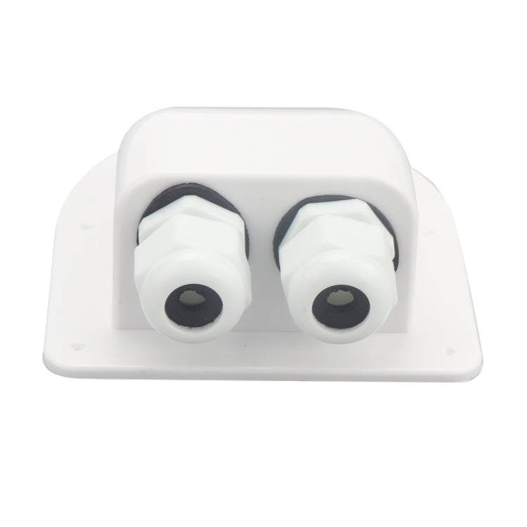 A6098 RV Sealed Waterproof Solar Double Cable Entry Gland Box - Others by buy2fix | Online Shopping UK | buy2fix