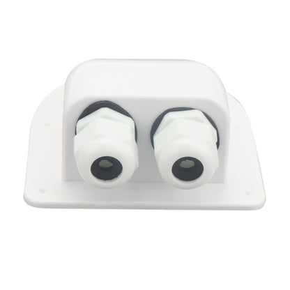 A6098 RV Sealed Waterproof Solar Double Cable Entry Gland Box - Others by buy2fix | Online Shopping UK | buy2fix
