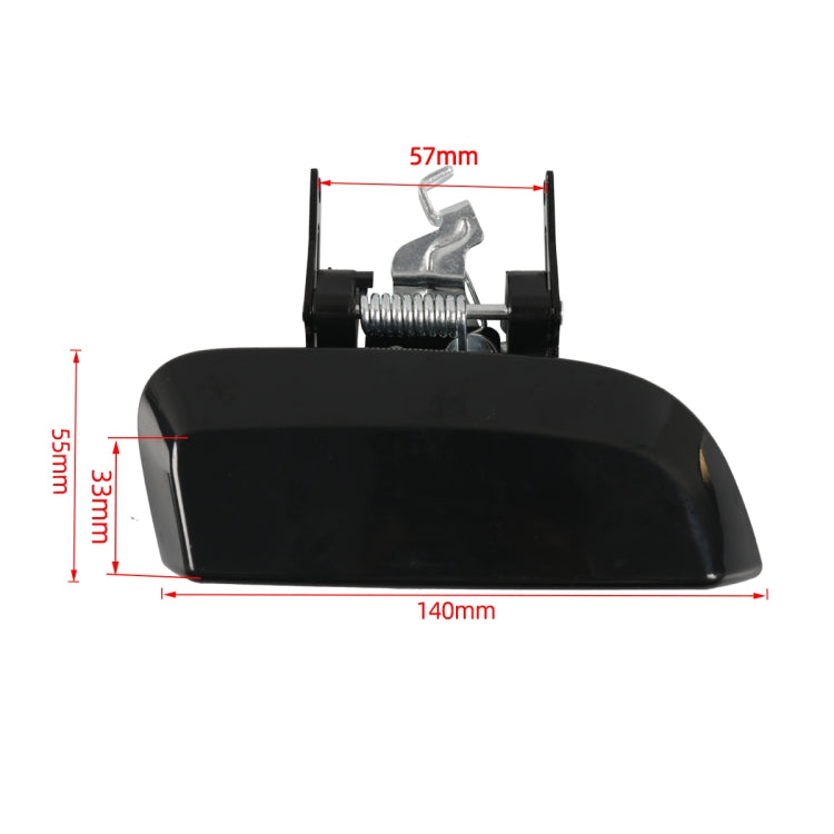 A7571-01 Car Left Rear Outside Handle 82607-ZP50E for Nissan Pathfinder R51 2005-2012 - Door Handles by buy2fix | Online Shopping UK | buy2fix
