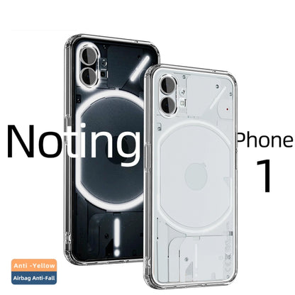 For Nothing Phone 1 Ice Crystal PC + TPU Phone Case(Transparent) by buy2fix