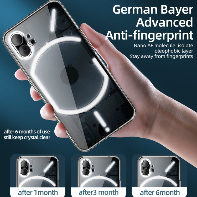 For Nothing Phone 1 Ice Crystal PC + TPU Phone Case(Transparent) by buy2fix
