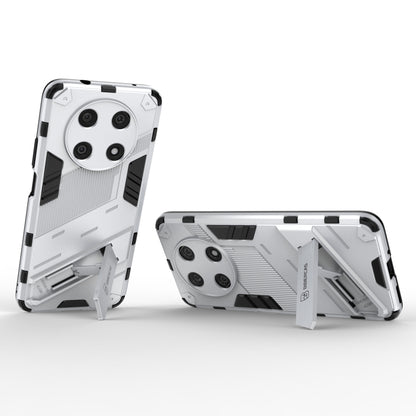 For Huawei Nova Y90/Enjoy 50 Pro Punk Armor 2 in 1 PC + TPU Shockproof Phone Case with Invisible Holder(White) - Huawei Cases by buy2fix | Online Shopping UK | buy2fix