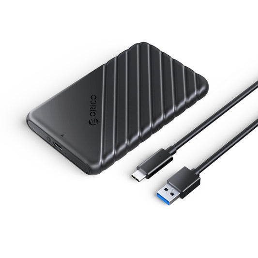 ORICO 25PW1-C3 USB to Type-C 2.5 inch External Storage Hard Drive Case(Black) - HDD Enclosure by ORICO | Online Shopping UK | buy2fix