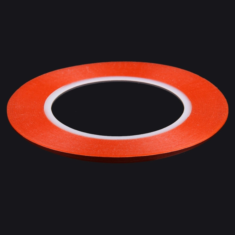 10 PCS 1mm Width Double Sided Adhesive Sticker Tape, Length: 25m(Red) - Adhesive Sticker by buy2fix | Online Shopping UK | buy2fix