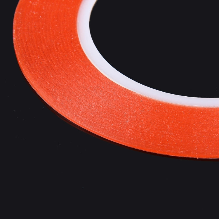 10 PCS 1mm Width Double Sided Adhesive Sticker Tape, Length: 25m(Red) - Adhesive Sticker by buy2fix | Online Shopping UK | buy2fix