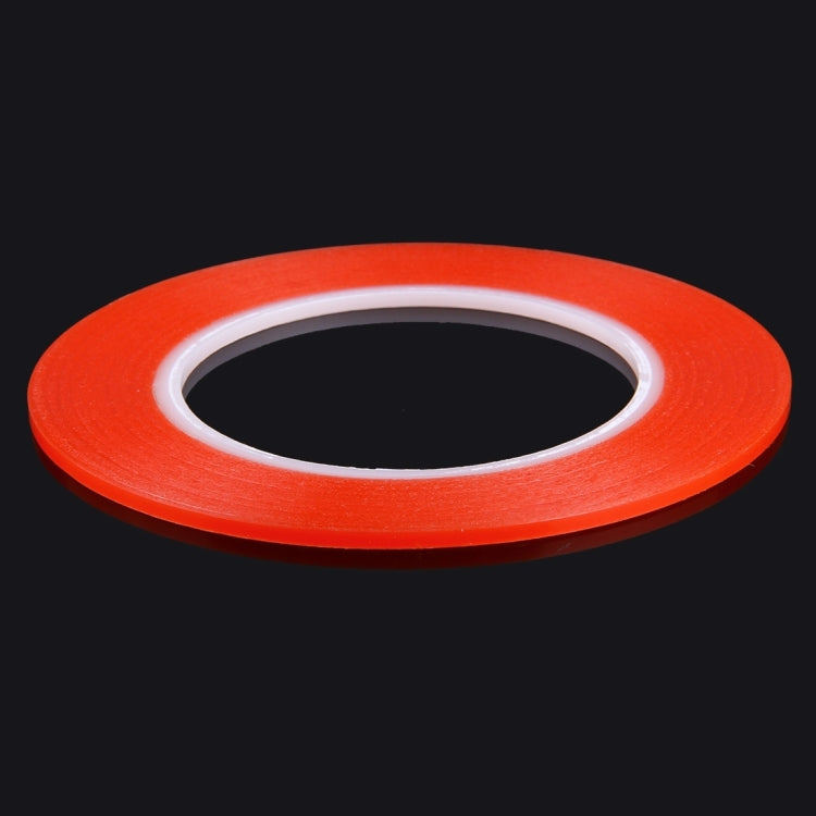10 PCS 3mm Width Double Sided Adhesive Sticker Tape, Length: 25m(Red) - Adhesive Sticker by buy2fix | Online Shopping UK | buy2fix