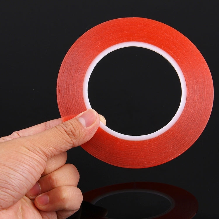 10 PCS 5mm Width Double Sided Adhesive Sticker Tape, Length: 25m(Red) - Adhesive Sticker by buy2fix | Online Shopping UK | buy2fix