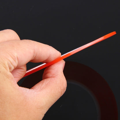 10 PCS 5mm Width Double Sided Adhesive Sticker Tape, Length: 25m(Red) - Adhesive Sticker by buy2fix | Online Shopping UK | buy2fix