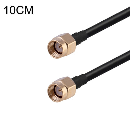 RP-SMA Male to RP-SMA Male RG174 RF Coaxial Adapter Cable, Length: 10cm by buy2fix