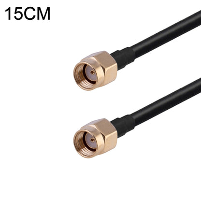 RP-SMA Male to RP-SMA Male RG174 RF Coaxial Adapter Cable, Length: 15cm by buy2fix