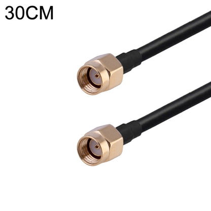 RP-SMA Male to RP-SMA Male RG174 RF Coaxial Adapter Cable, Length: 30cm by buy2fix